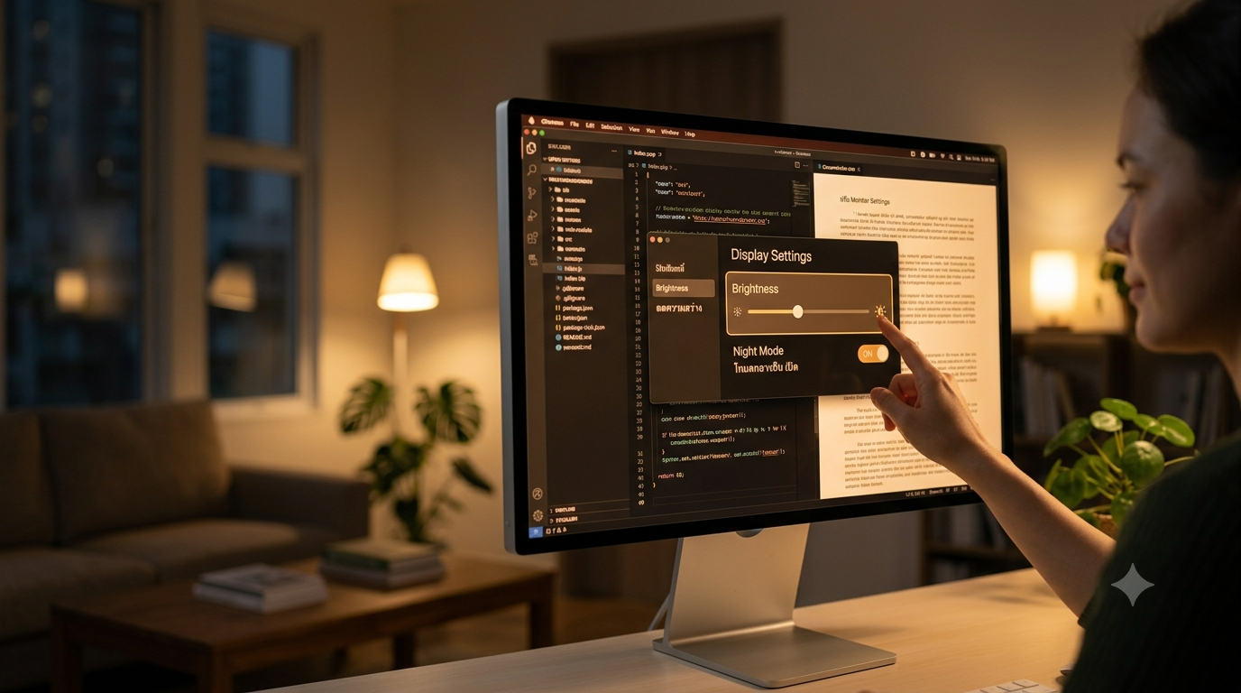 ปรับ Monitor Settings